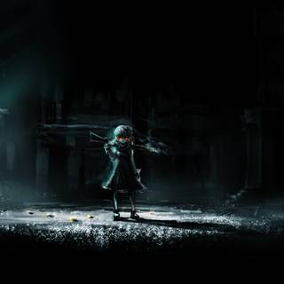 Complete dark anime wallpaper