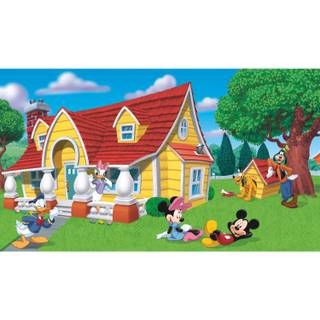 Mickey Mouse house wallpaper