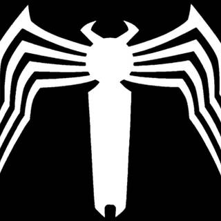 Black Spider-Man logo wallpaper