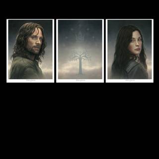 The Tale of Aragorn and Arwen wallpaper
