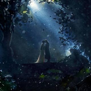 The Tale of Aragorn and Arwen wallpaper