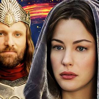 The Tale of Aragorn and Arwen wallpaper
