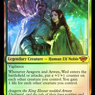 The Tale of Aragorn and Arwen wallpaper