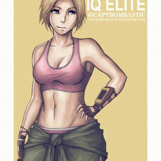 Monika IQ Weiss wallpaper