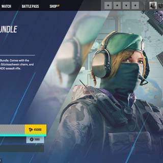 Monika IQ Weiss wallpaper