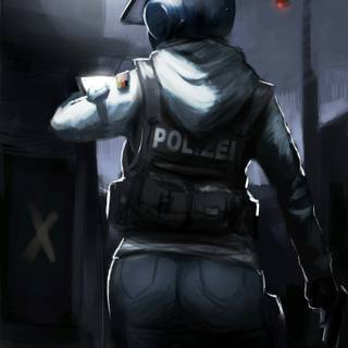 Monika IQ Weiss wallpaper