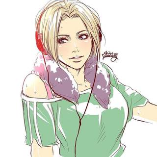 Monika IQ Weiss wallpaper