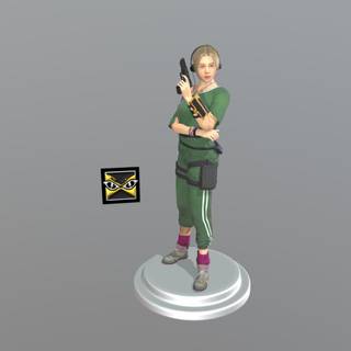 Monika IQ Weiss wallpaper