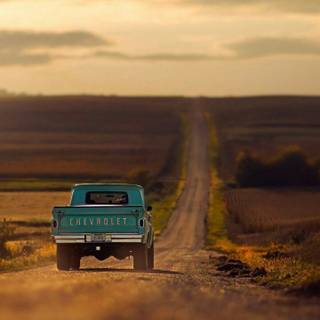 Country truck wallpaper