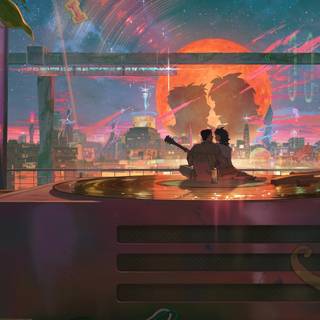 Lost In Starlight wallpaper