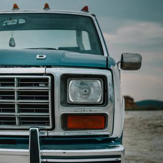 Country truck wallpaper