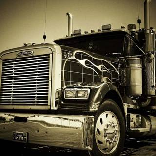 Country truck wallpaper