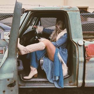 Country truck wallpaper