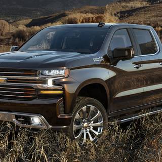 Country truck wallpaper