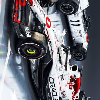 Red Bull white wallpaper