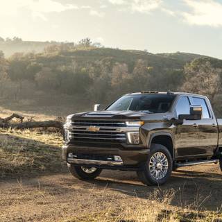 Country truck wallpaper