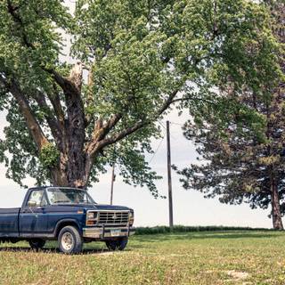 Country truck wallpaper
