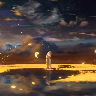 Lost In Starlight wallpaper