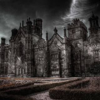 Goth castle wallpaper