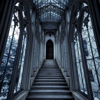 Goth castle wallpaper