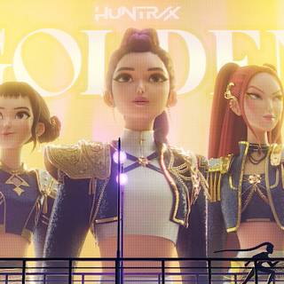 Rumi golden wallpaper