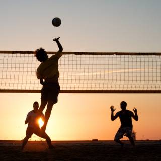 Beach volleyball wallpaper