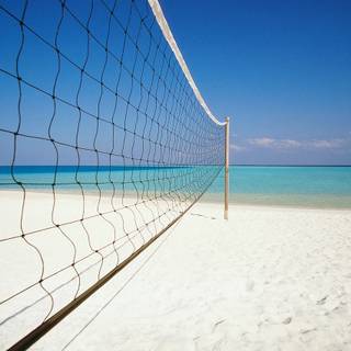 Beach volleyball wallpaper