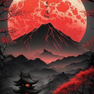 AI generated 4k mobile wallpaper