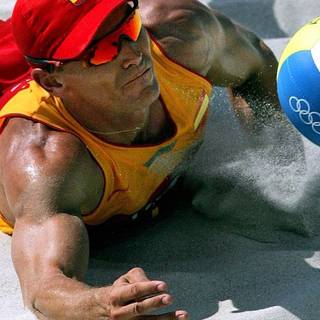 Beach volleyball wallpaper