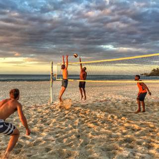 Beach volleyball wallpaper