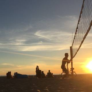 Beach volleyball wallpaper