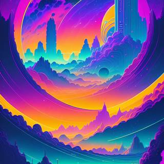 AI generated 4k mobile wallpaper