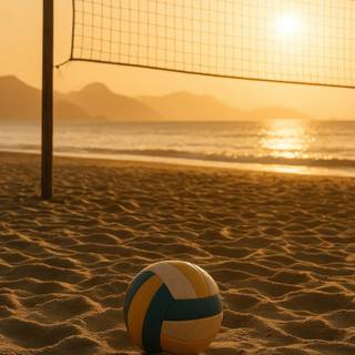 Beach volleyball wallpaper