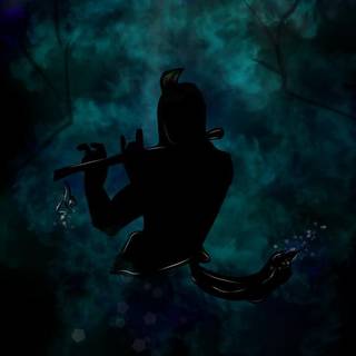 Dark Krishna wallpaper