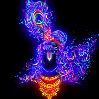 Dark Krishna wallpaper