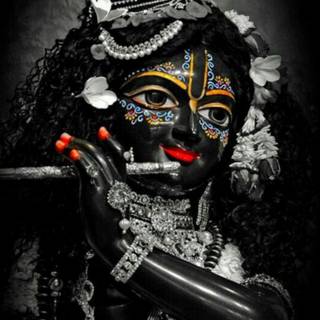 Dark Krishna wallpaper