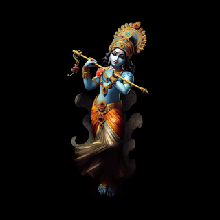 Dark Krishna wallpaper