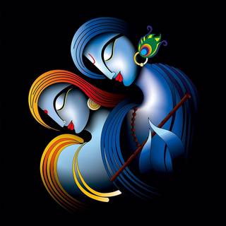 Dark Krishna wallpaper