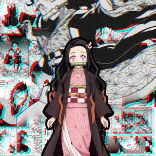 Nezuko phone wallpaper