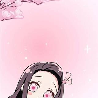 Nezuko phone wallpaper