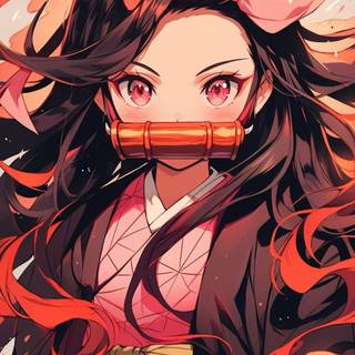 Nezuko phone wallpaper