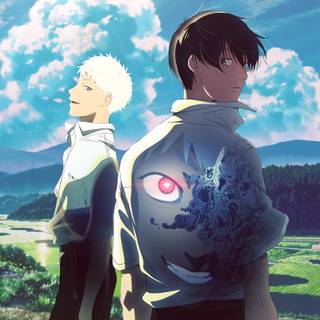 Computer summer anime wallpaper