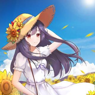 iPad summer anime wallpaper