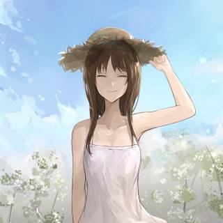 iPad summer anime wallpaper