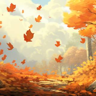 Autumnal inspiration wallpaper