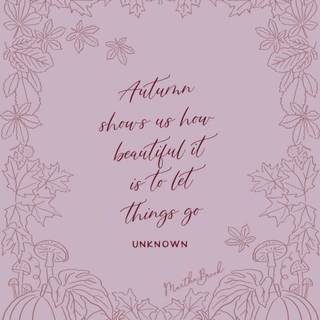 Autumnal inspiration wallpaper