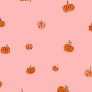 Pink autumn aesthetic wallpaper