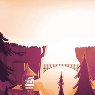 Gravity Falls autumn wallpaper