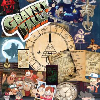 Gravity Falls autumn wallpaper
