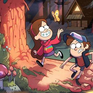 Gravity Falls autumn wallpaper